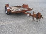 Used 1983 Ditch Witch Tag Trailer for Sale