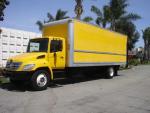 Used 2007 Hino 268A 24' VAN for Sale