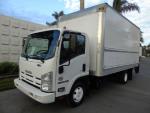 Used 2012 Isuzu NPRHD 16' VAN for Sale