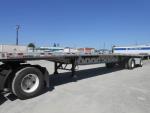 Used 2007 Manac aluminum flatbed for Sale