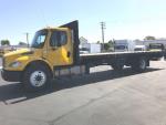 Used 2014 Freightliner M2 26' FLATBED for Sale