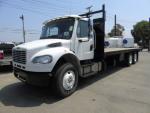 2018 Freightliner M2  26' FLATBED